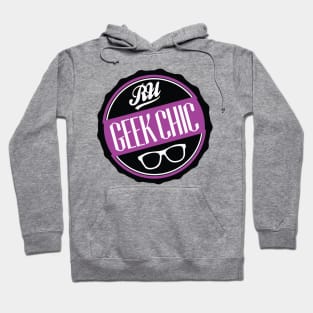 RU Geek Chic Bottle Cap design Hoodie